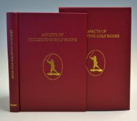 Grant, H R J and Moreton, John (Ed) signed - "Aspects of Collecting Golf Books" 1st ed 1996