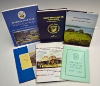 Selection of Scottish Golf Club Histories including Peterhead GC 150 Years 1841-1991, Bearsden GC