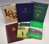 Selection of Northern Counties Golf Club Histories including Lindrick GC 1891-1979, Woodhall Spa GC,