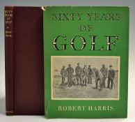 Harris, Robert - 'Sixty Years of Golf' 1953, published by The Batchworth Press; London, 131p,