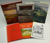 Selection of Scottish Golf Club Histories to include Tobermory GC 1896-1996, Aldeburgh GC,