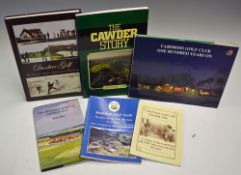 Selection of Scottish Golf Club Histories including Caird Park GC, Luffness New GC 1894-1994, Bramer