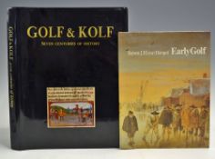 Van Hengel, Steven J H - 'Early Golf' 2nd ed, 1985 published by Frank P van Eck, illustrated, 76p,