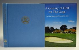 Gog Magog Golf Club Centenary 1901-2001 by J D Tunnicliffe 'A Century of Golf on The Gogs' 2001,