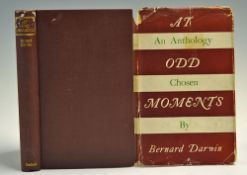 Darwin, Bernard - 'At Odd Moments' an anthology chosen by Bernard Darwin, 1st ed, 1941, Oxford