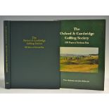 Behrend, John and Bathurst, Peter - 'The Oxford & Cambridge Golfing Society 100 Years of Serious