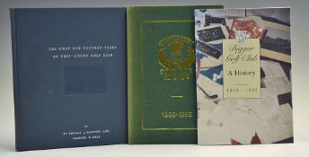 Selection of Scottish Golf Club Histories to include Biggar GC, A History 1895-1995, Stonehaven GC