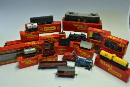 Large Selection of Tri-ang Railway Locomotives, Coaches Rolling Stock and Track to include R351
