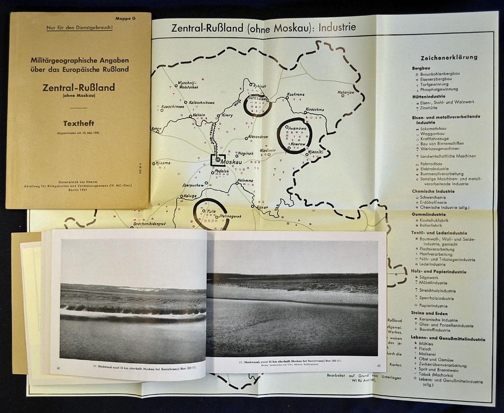 WWII German Adolf Hitler Plans to Invade Russia to consist of two booklets containing various - Bild 2 aus 2