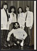 Entertainment ‘The Moody Blues’ Signed Original Press Photograph with signatures from all five