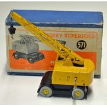 Dinky Super Toys Coles Mobile Crane No. 571 good clean example in original box, good