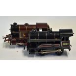 Hornby 0 Gauge LMS Clockwork Tank Locomotive (L.M.S Livery) numbered 2115, with red wheels with some