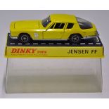 Dinky Toys Jenson FF No.188 in original box, good condition, plastic box