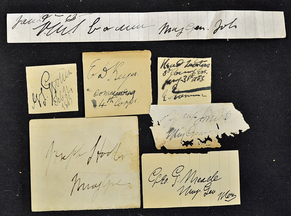 United States of America Civil War Selection to include signed pieces from Generals such as George - Bild 2 aus 2