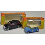 Corgi Toys Austin London Taxi No.418 whizzwheels, black in original box, slight marks throughout,