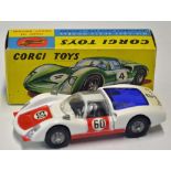 Corgi Toys Porsche Carrera 6 No. 330 in original box, clean model with a good box