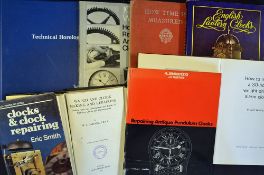 Selection of Horological Books to include 'British Horological Institute Technical Horology Grade