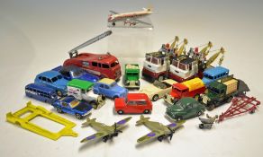 Selection of Various Toys to include Dinky Supertoys Fire Engine 955, Dinky Vanguard, Dinky BEA