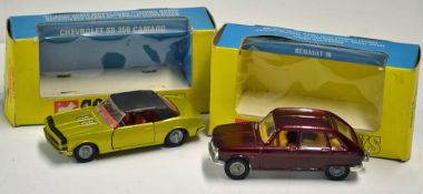 Corgi Toys Renault 16 No. 260 maroon in original box, some light play wear, box is fair condition