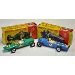 2x Dinky Racing Cars to include No.240 Cooper Racing Car and No.241 Lotus Racing Car, in original