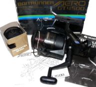 REEL: Shimano Bait runner GT4500 free spool carp reel, 3 bearing, left or right hand wind, rear drag