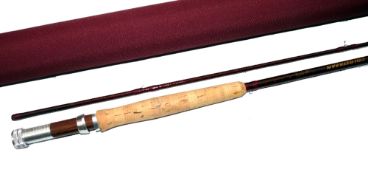 ROD: Rarely seen tri-Cast Gold stream Kevlar braid fly fishing rod, 9'6", line 7/8, woven blank,