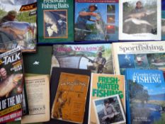 Collection of modern and classing angling books - authors incl. Plummer, Pullen, Wilson, Housby, The