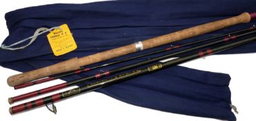 ROD: Bruce & Walker "The Walker" 17'6" 3 piece with detachable butt, carbon salmon fly rod in fine