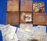 ACCESSORIES: Box containing approx. 50 Alex Martin parachute flies, two boxes of Charles Ingham of