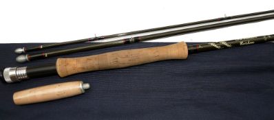 ROD: Greys of Alnwick "The Kielder" Carbon 12' 3 piece fly rod, line rate 5/6/7, snake guides