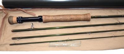 ROD: Sage Z-Axis 9' 4 piece trout fly rod, line rate 6, Generation 5 technology, 3 ½ oz. rod,