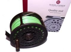 REEL: House of Hardy Viscount Mk3 LA 9/10 salmon fly reel, backplate check adjuster, fine condition,