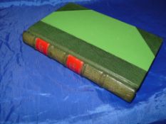 Walker, R - signed - "Still-Water Angling" 1st ed, decorative half leather binding, ribbed spine