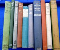 Ten salmon/trout vintage books - authors' incl. Buxton, Allan, Smith, Wellington, Taverner, Stuart