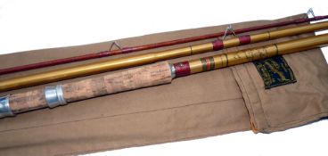 ROD: Scarce Aspindale Redditch The Dalesman Croftdale No2  Tubular aluminium match rod in fine