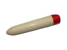 LURE: Rare Hardy big game Zane Grey?, teaser wooden plug, 8" long, white with red head, Hardy's