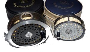 REELS (2): Hardy The LRH Lightweight alloy fly fishing reel, 2 screw latch, heavy duty U shaped line