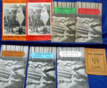 CATALOGUES: (8) Collection of 8 J B Walker anglers guides, 1974, 75-6, 77, 77-78, 79, 80, 82/3 and