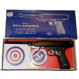 COLLECTORS AIR PISTOL: Vintage Nuova Oklahoma .177 air pistol, Made in Italy, break barrel, fixed