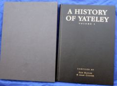 Maylin & Cooper - signed - "A History Of Yateley" 1st ed, leather bound, No.81/100, mint, in slip