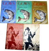 CATALOGUES (5): Three Gow of Dundee anglers guides, 1956/7, 1959, Centenary edition 1960 plus 2