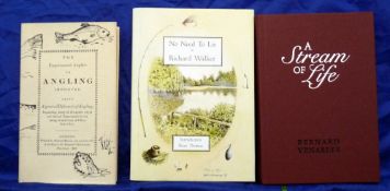 Venables, B - "A Stream Of Life" 1st ed 2002 Medlar Press, decorative cloth binding, mint, Walker, R