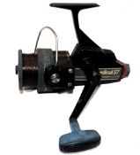 REEL: Abu Sweden Cardinal 57 spinning reel, foot stamp 790403, audible ratchet check, skirted