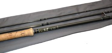 ROD: Hardy Ultralite salmon fly rod, 15' 3 piece graphite, large diameter guides, whipped black,