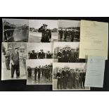 WWII Admiral Sir John Cunningham 1885-1962 First Sea Lord Original Photographs to include a signed