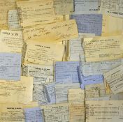 Quantity of Boston Lincs Poor Rate, Boston East Highways, Lighting receipts from 1830s. A large