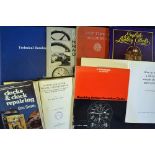 Selection of Horological Books to include 'British Horological Institute Technical Horology Grade