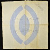 Rep of Ireland Dublin Corporation Stock Certificate Specimen watermarked paper 26 x 27cm "waterleaf"