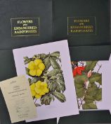 Flowers of the Endangered Rainforests, three portfolios of six prints on art paper with individual