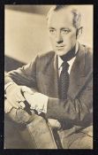 Autograph Alec Guinness 1914-2000 Signed black and white photocard in ink to the front, slight